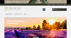 Desktop Screenshot of nectarleaf.com